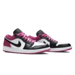 ⁦Air Jordan 1 Low Black Active Fuchsia⁩ – תמונה ⁦2⁩