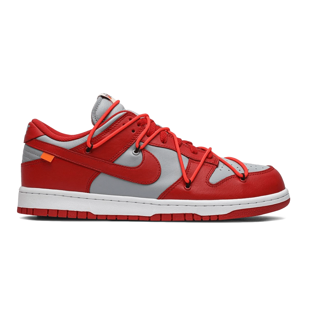 1 Nike Dunk Low x Off-White University Red – תמונה 1