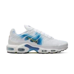 Nike Air Max Plus Spray Paint Swoosh White Blue