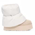 UGG Classic Mini Dipper Puffer White Ceramic