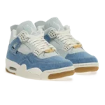 ⁦Air Jordan 4 Retro Denim Worn Blue⁩ – תמונה ⁦2⁩