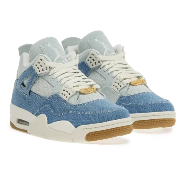 ⁦Air Jordan 4 Retro Denim Worn Blue⁩ – תמונה ⁦2⁩