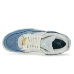 ⁦Air Jordan 4 Retro Denim Worn Blue⁩ – תמונה ⁦4⁩