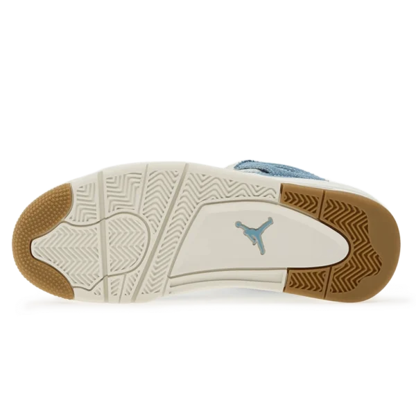 ⁦Air Jordan 4 Retro Denim Worn Blue⁩ – תמונה ⁦5⁩
