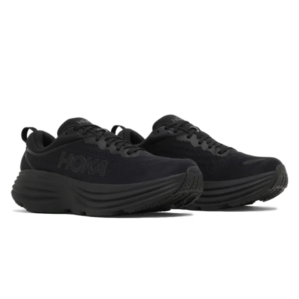⁦HOKA ONE ONE Bondi 8 Black⁩ – תמונה ⁦2⁩