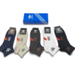 Adidas Originals Low Cut Socks Pack Mixed Classic Colors (5 Pairs)