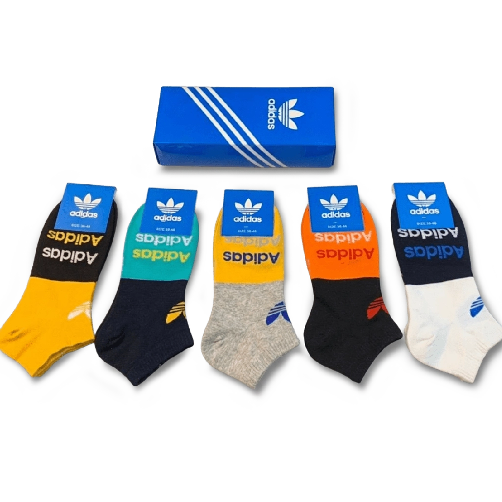 1 Adidas Originals Ankle Socks Pack Bright Multicolor (5 Pairs) – תמונה 1
