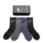 Nike Grey Colors Long Socks Pack (4 Pairs)