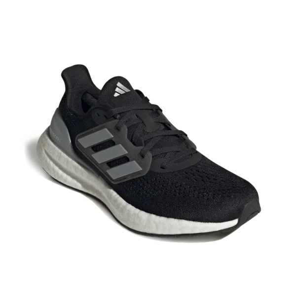 ⁦Adidas Pureboost 23 Wide Black Silver Metallic⁩ – תמונה ⁦2⁩