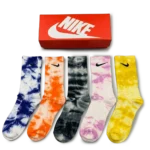 Nike Vibrant Colors Long Socks Pack (5 Pairs)