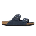 Birkenstock Arizona Soft Footbed Suede Leather Sandals New Navy Tonal