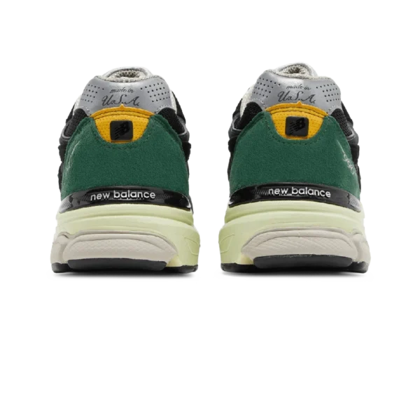⁦New Balance 990 Black Green⁩ – תמונה ⁦3⁩